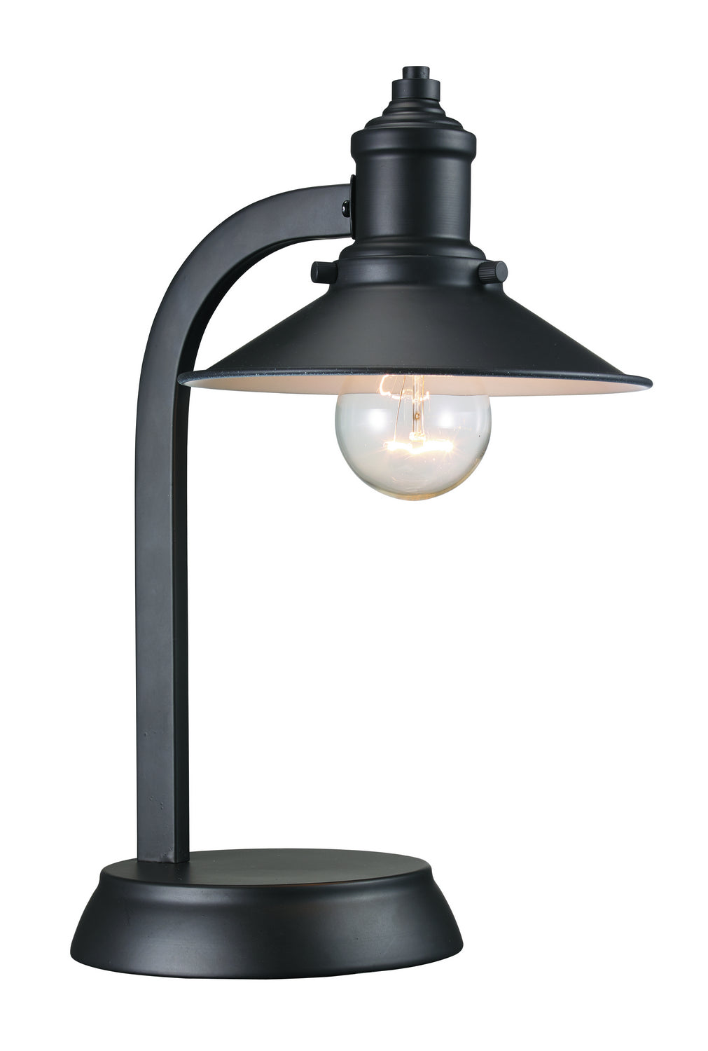 Liberty One Light Table Lamp in Rubbed Oil Bronze - available from The Lighting Shoppe, trusted by Canadian homeowners