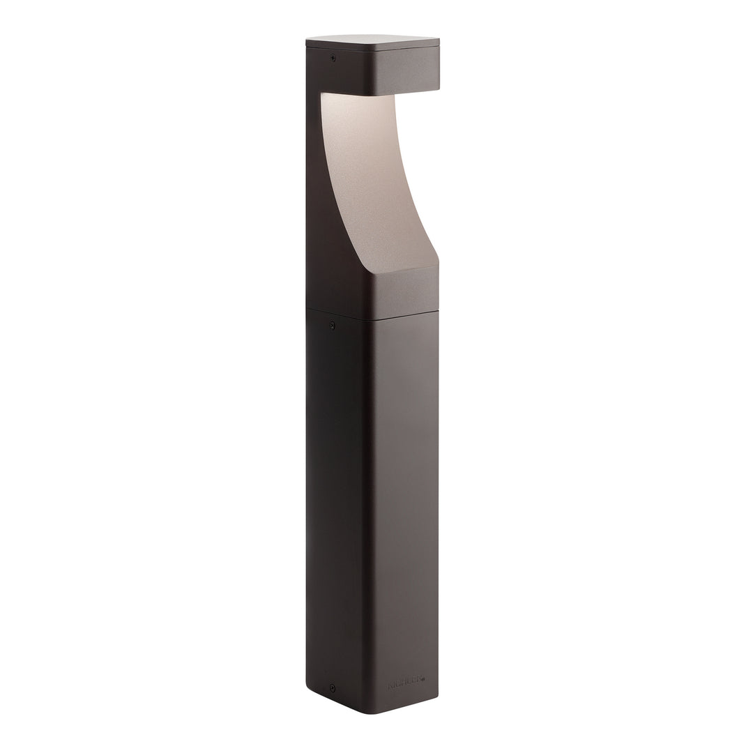 Kichler Canada - 15848AZT - One Light Bollard - Textured Architectural Bronze