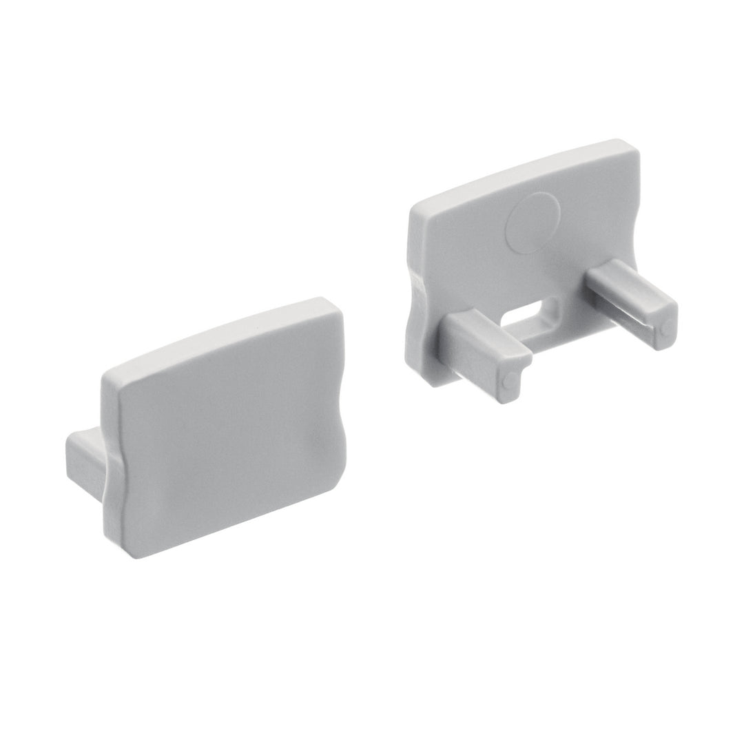 Kichler Canada - 1TEE1STSFHSIL - Tape Extrusion End Cap 5 Pair - Ils Te Series - Silver