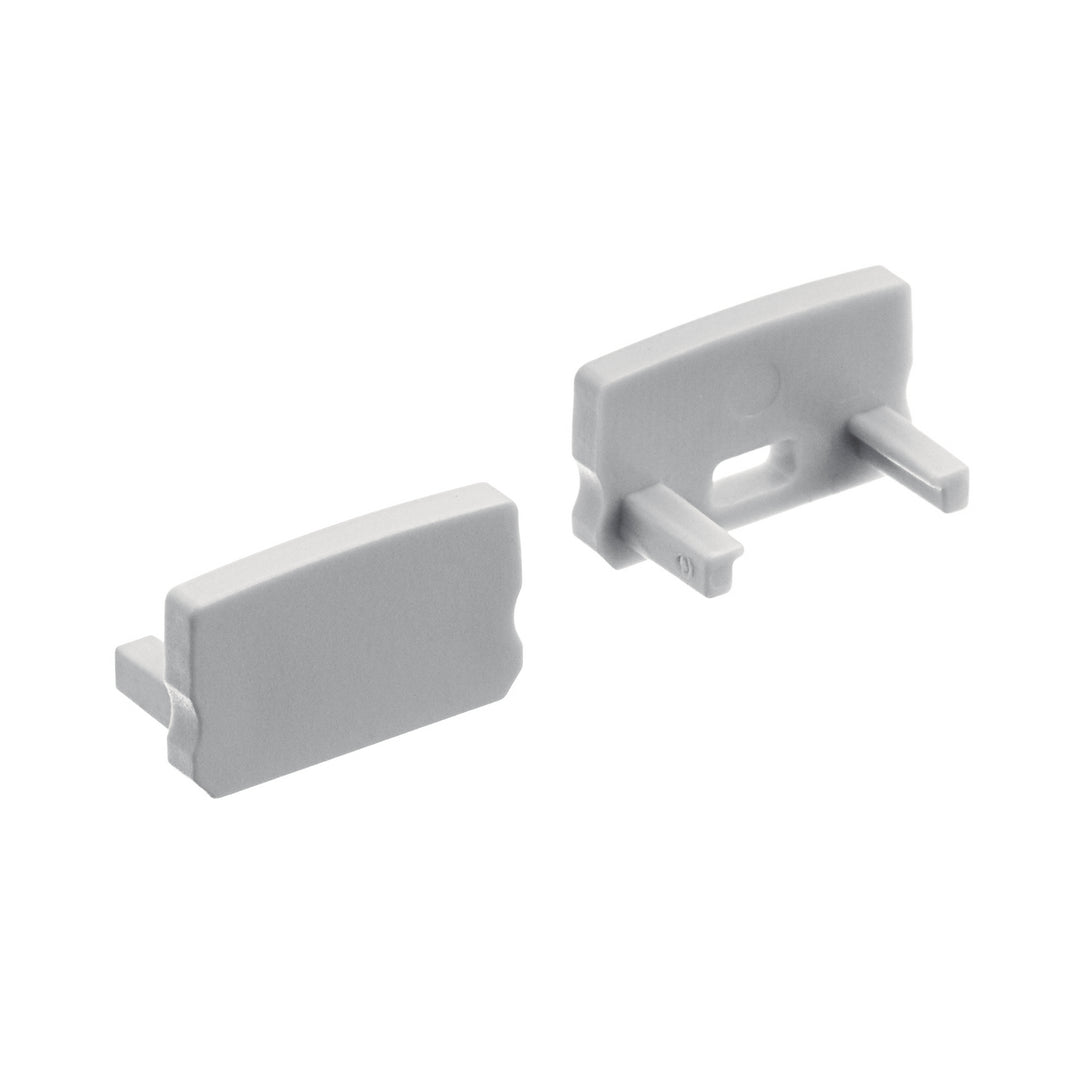 Kichler Canada - 1TEE1SWSFHSIL - Tape Extrusion End Cap 5 Pair - Ils Te Series - Silver