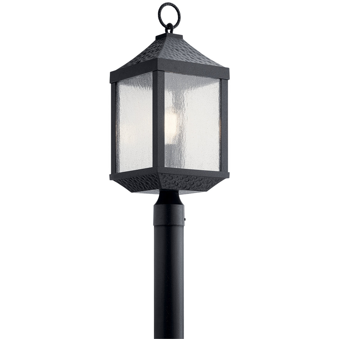 Kichler Canada - 49987DBK - One Light Outdoor Post Mount - Springfield - Distressed Black