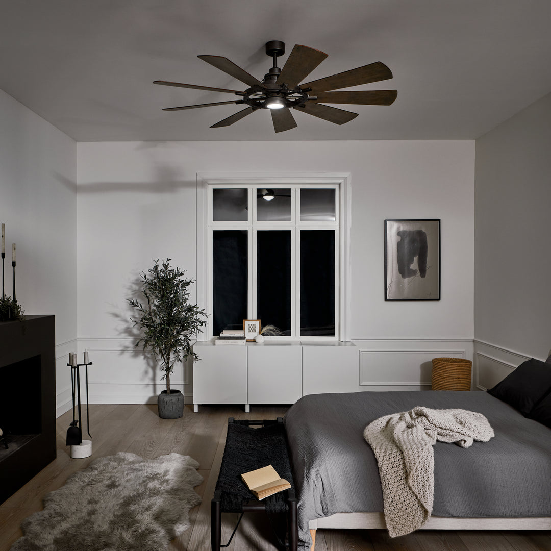 Kichler Canada - 300265AVI - 65"Ceiling Fan - Gentry - Anvil Iron