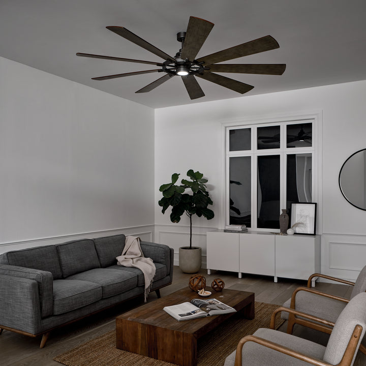 Kichler Canada - 300285AVI - 85"Ceiling Fan - Gentry Xl - Anvil Iron