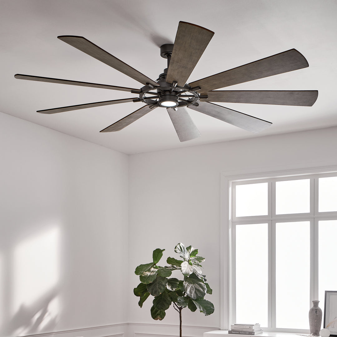 Kichler Canada - 300285AVI - 85"Ceiling Fan - Gentry Xl - Anvil Iron