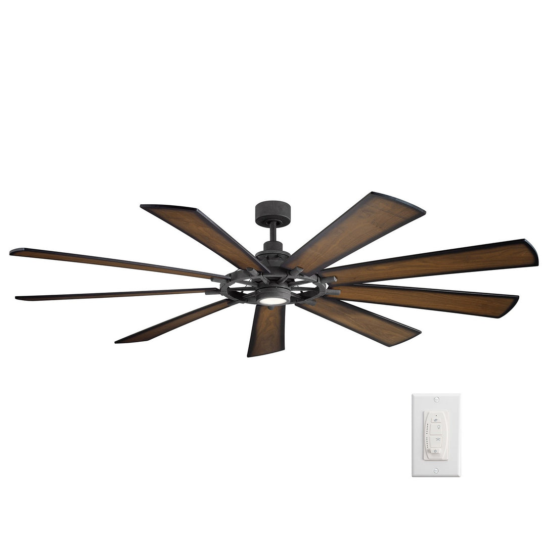 Kichler Canada - 300285DBK - 85"Ceiling Fan - Gentry Xl - Distressed Black