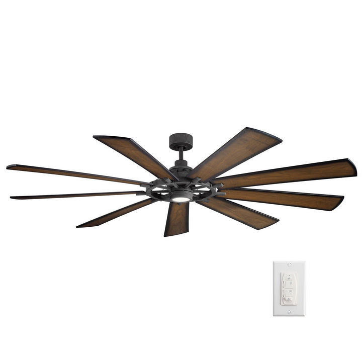 Kichler Canada - 300285DBK - 85"Ceiling Fan - Gentry Xl - Distressed Black