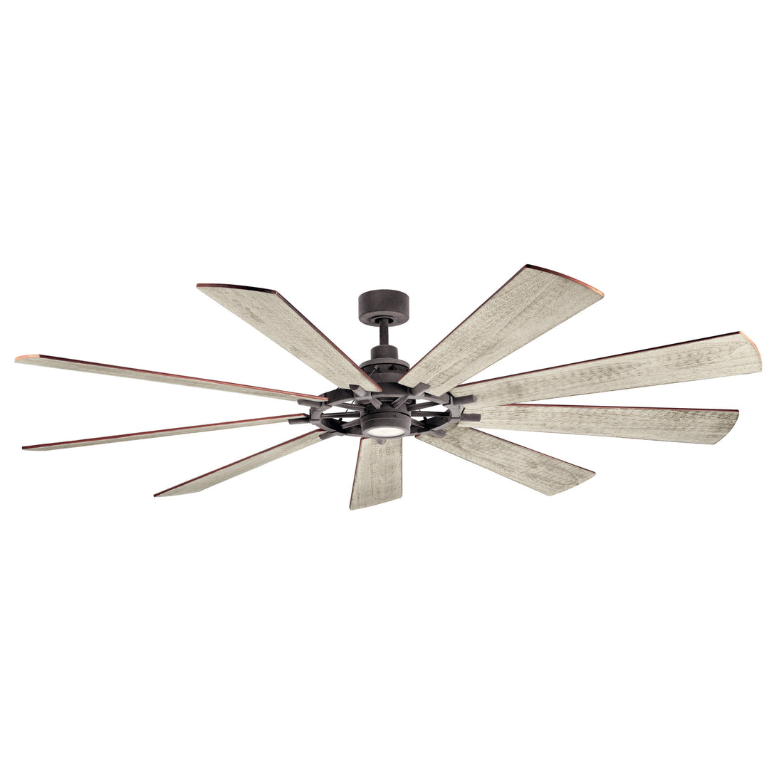 Gentry Xl 85"Ceiling Fan in Weathered Zinc - available from The Lighting Shoppe, trusted by Canadian homeowners