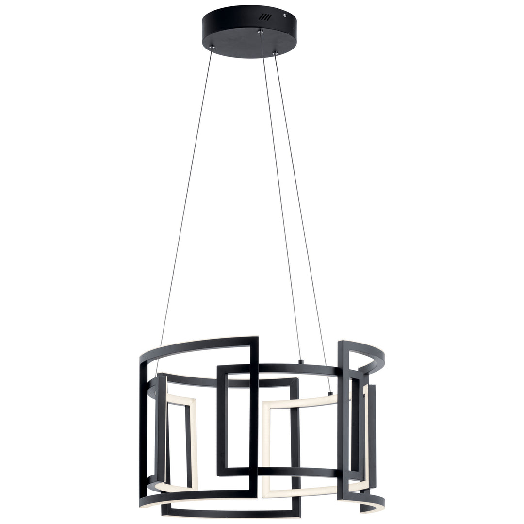 Kichler Canada - 84133 - LED Chandelier - Melko - Black