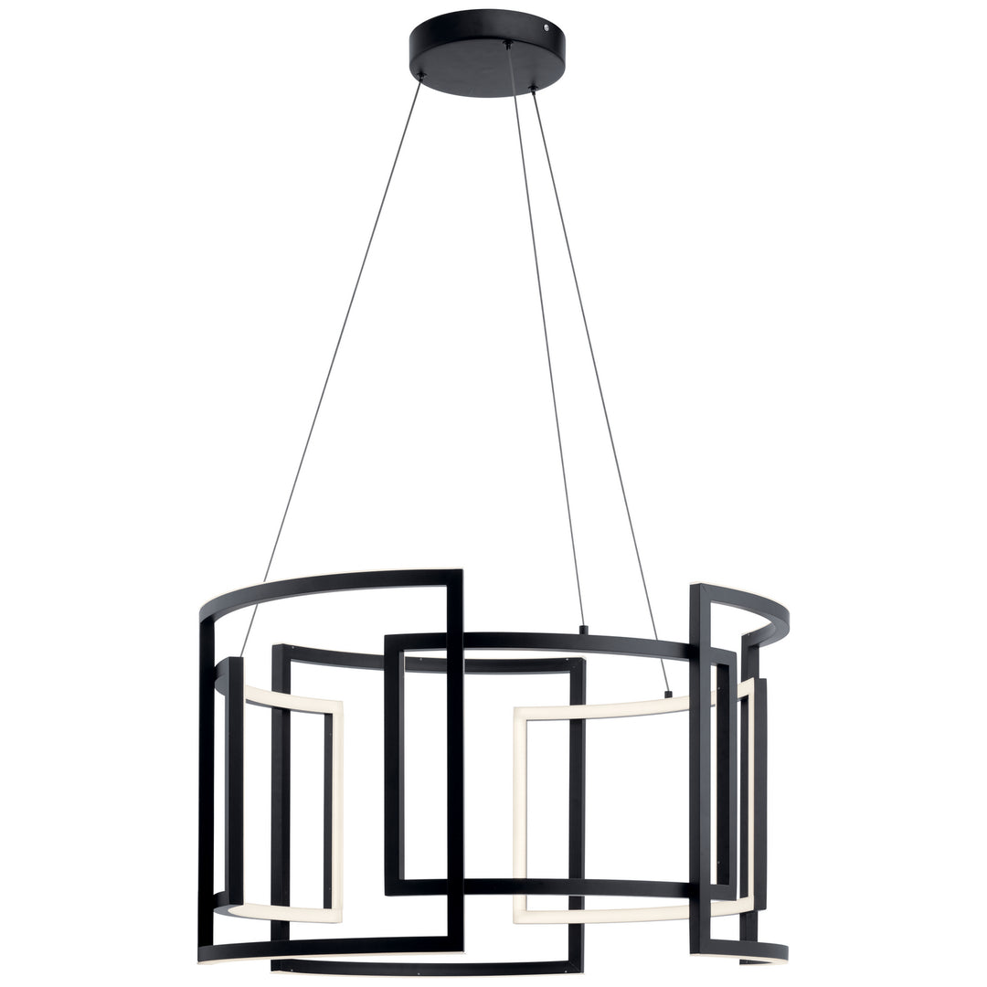 Kichler Canada - 84134 - LED Chandelier - Melko - Black
