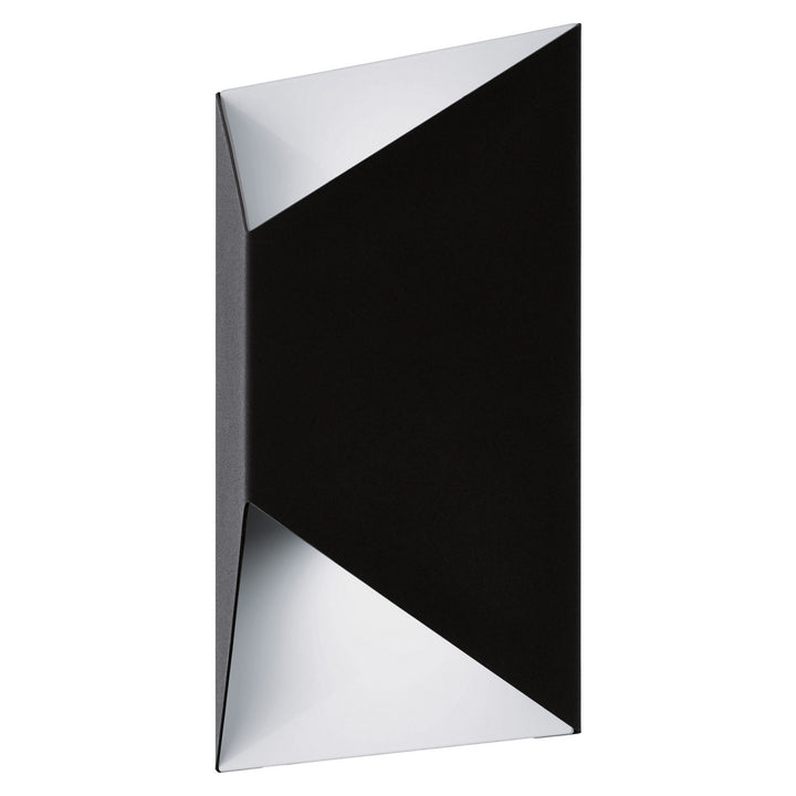 Eglo Canada - 203454A - LED Outdoor Wall Mount - Predazzo - Matte Black & White