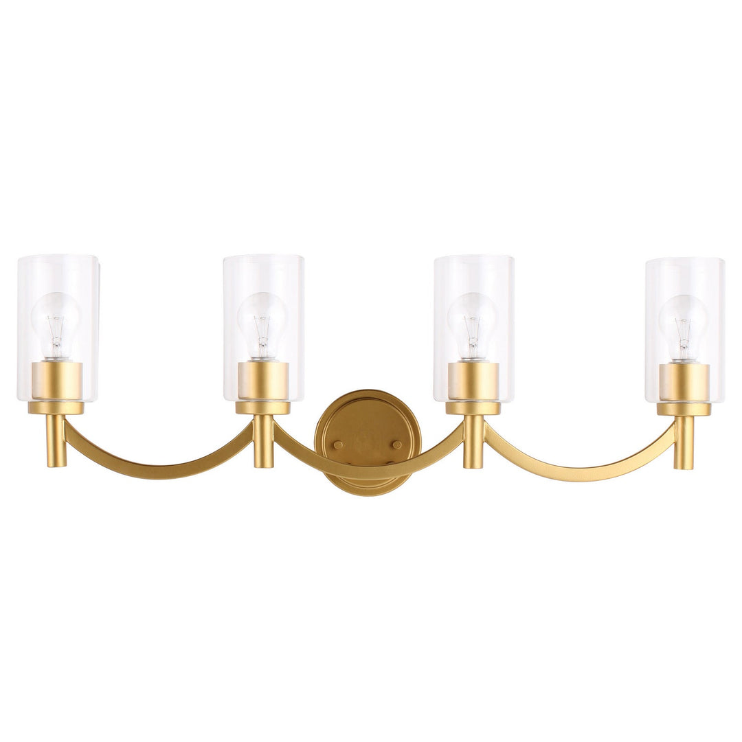 Devora Four Light Bath/Vanity in Antique Gold Eglo Canada