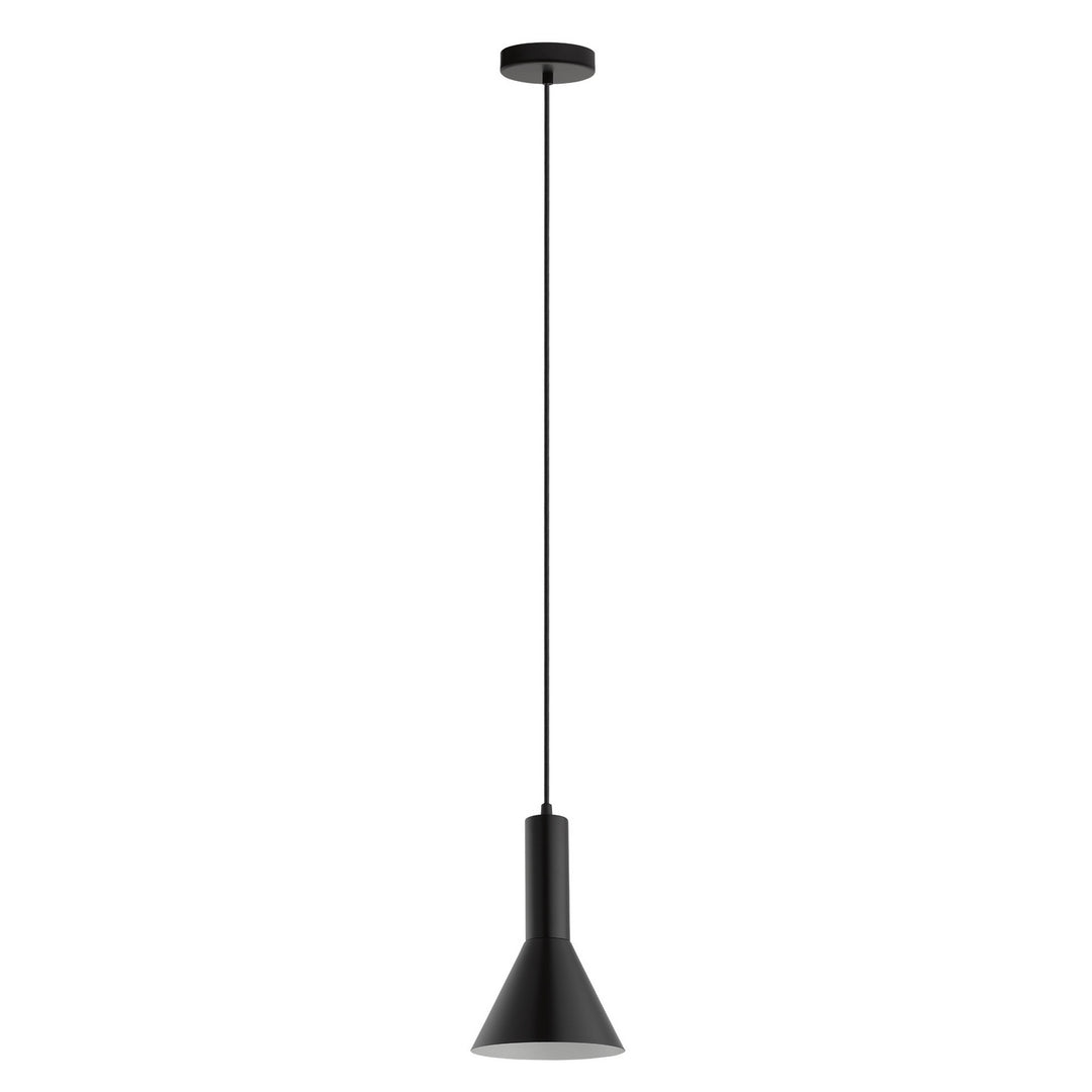 Eglo Canada - 62985A - One Light Pendant - Canalello - Matte Black