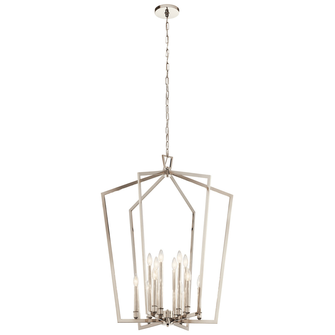 Kichler Canada - 43496PN - 12 Light Foyer Chandelier - Abbotswell - Polished Nickel