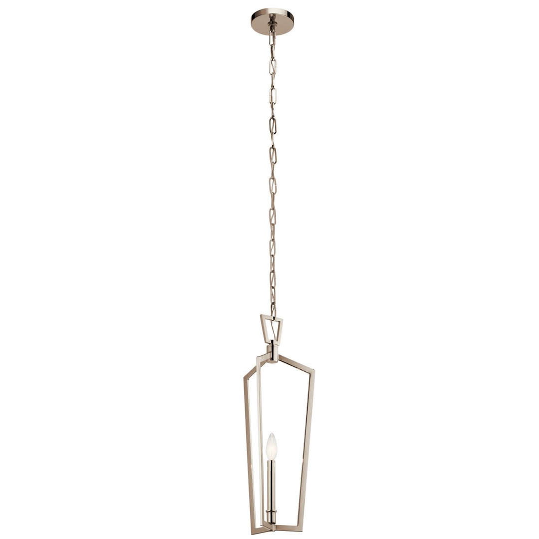 Kichler Canada - 43497PN - One Light Pendant - Abbotswell - Polished Nickel
