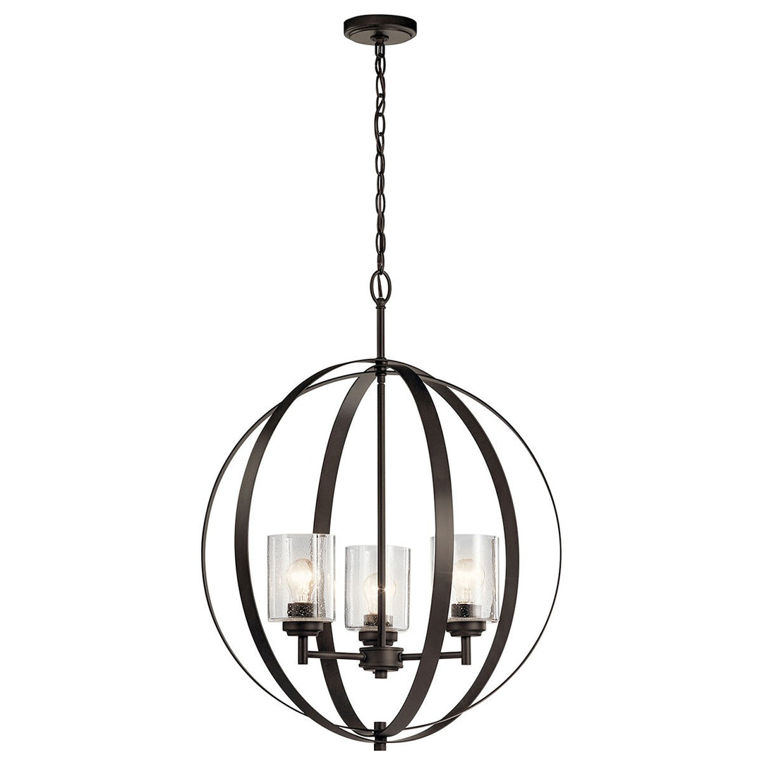 Kichler Canada - 44034OZ - Three Light Chandelier - Winslow - Olde Bronze