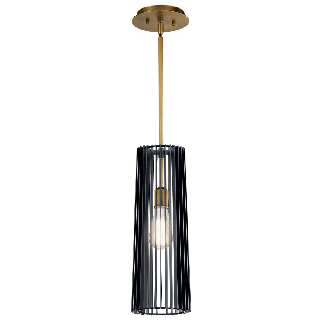 Kichler Canada - 44169BK - One Light Pendant - Linara - Black