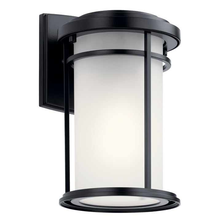 Kichler Canada - 49686BK - One Light Outdoor Wall Mount - Toman - Black
