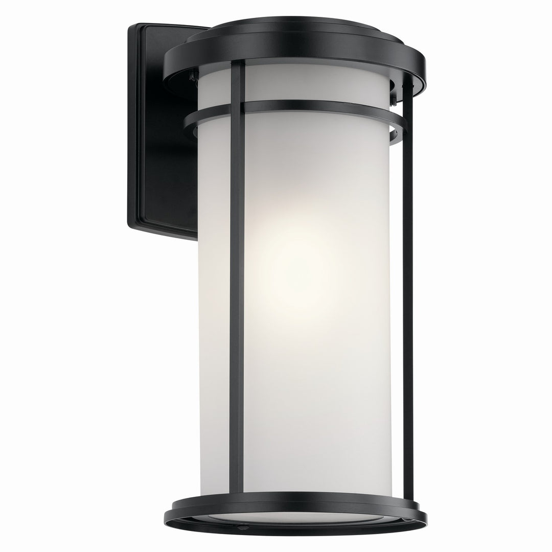 Kichler Canada - 49688BK - One Light Outdoor Wall Mount - Toman - Black