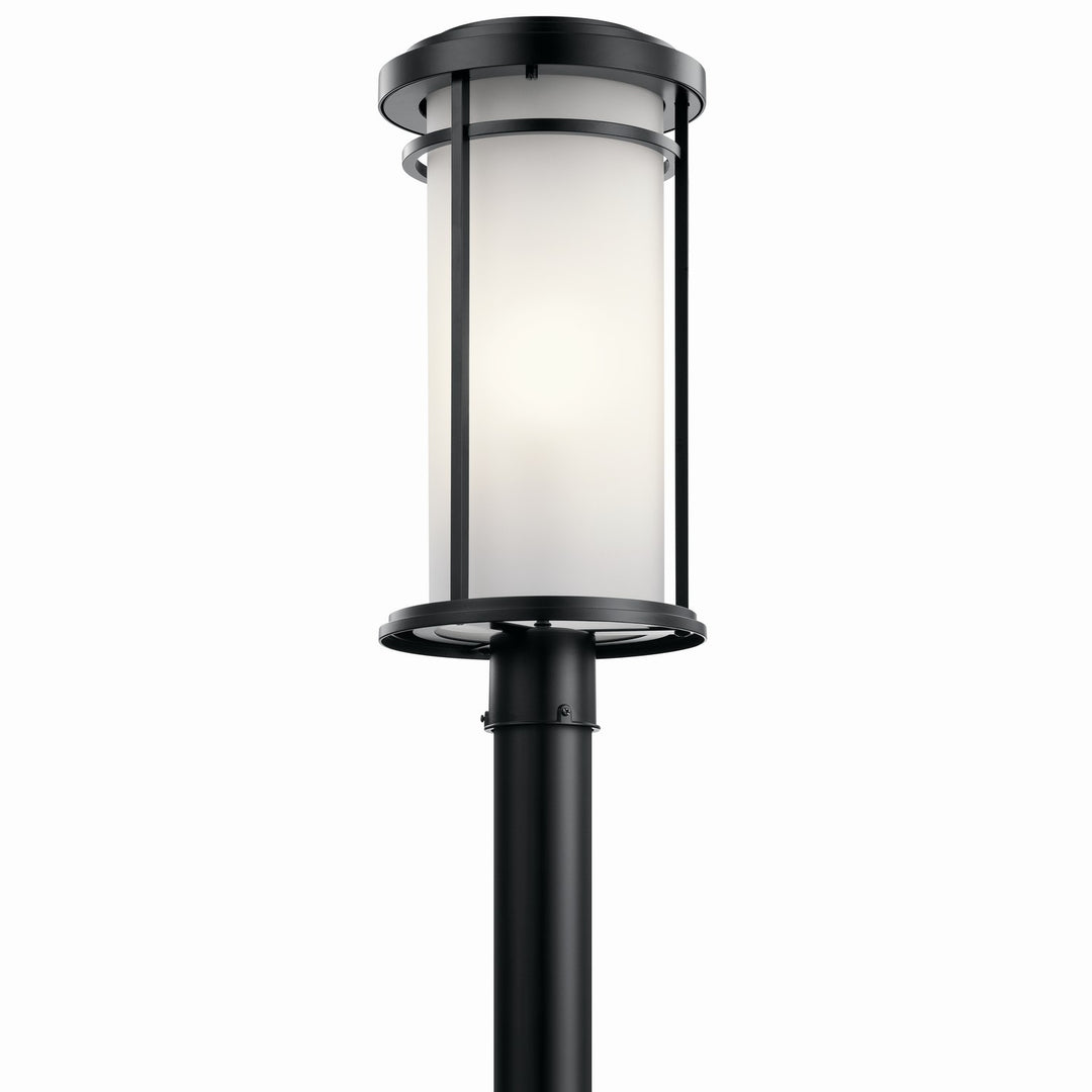 Kichler Canada - 49690BK - One Light Outdoor Post Mount - Toman - Black