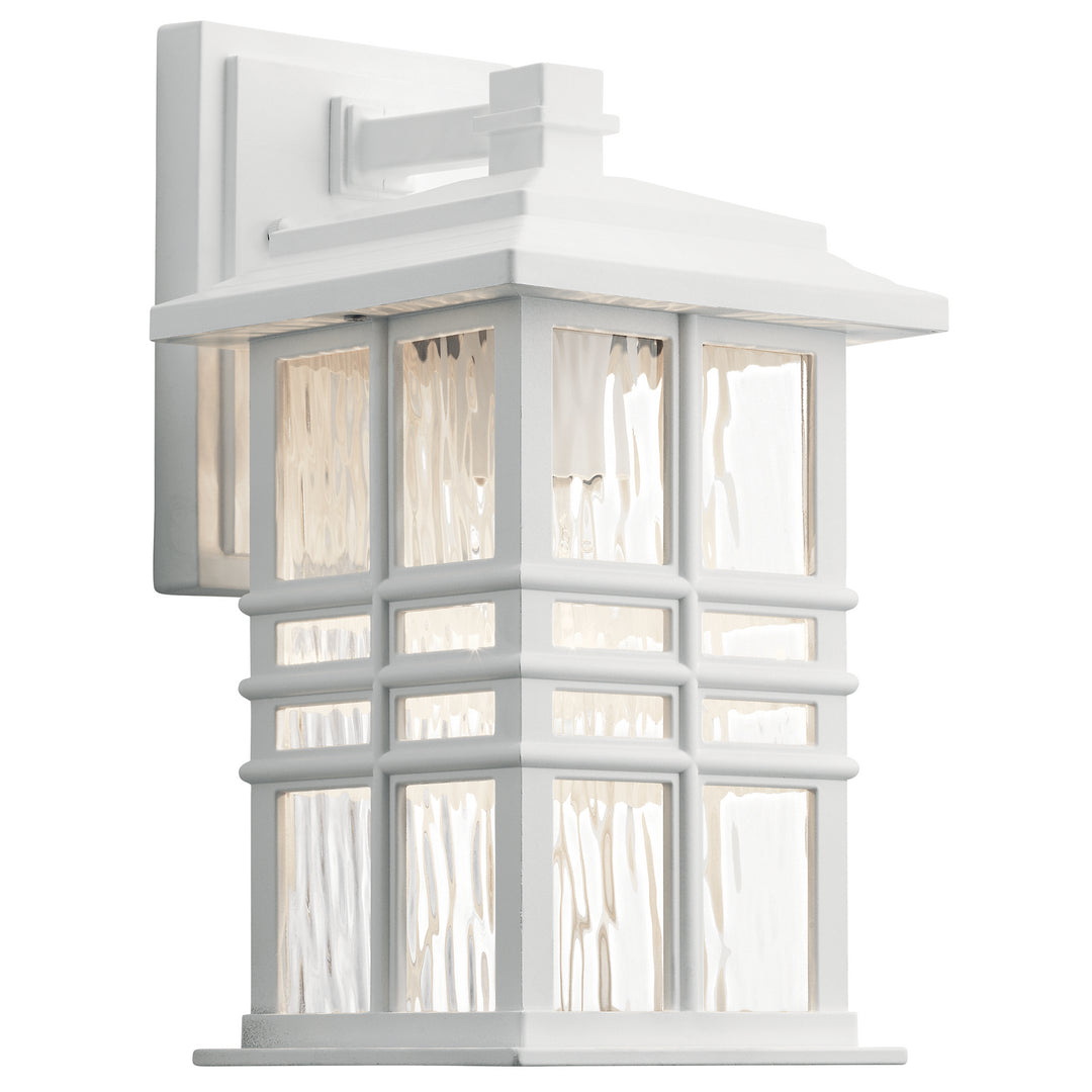 Kichler Canada - 49829WH - One Light Outdoor Wall Mount - Beacon Square - White