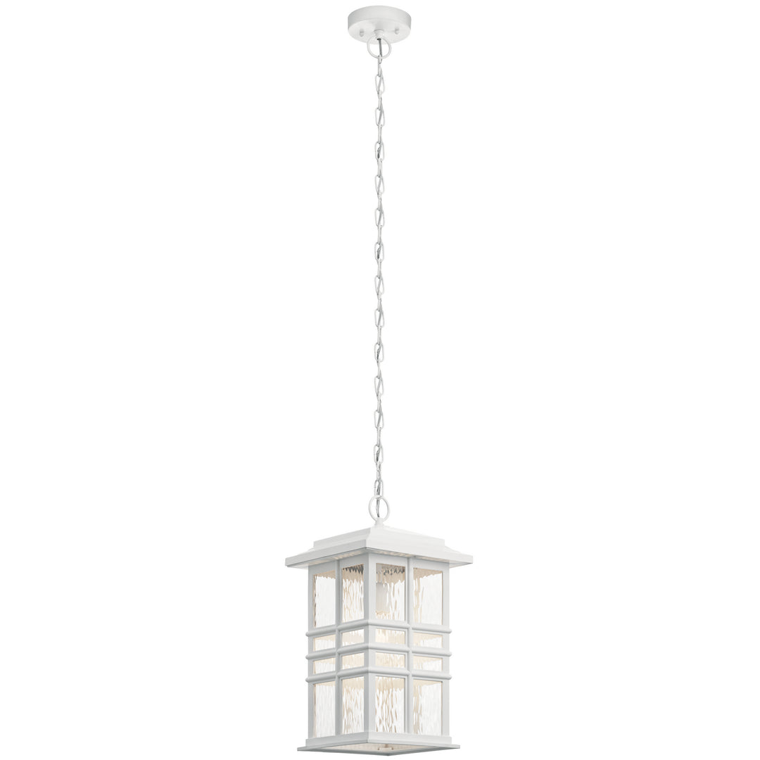 Kichler Canada - 49833WH - One Light Outdoor Pendant - Beacon Square - White