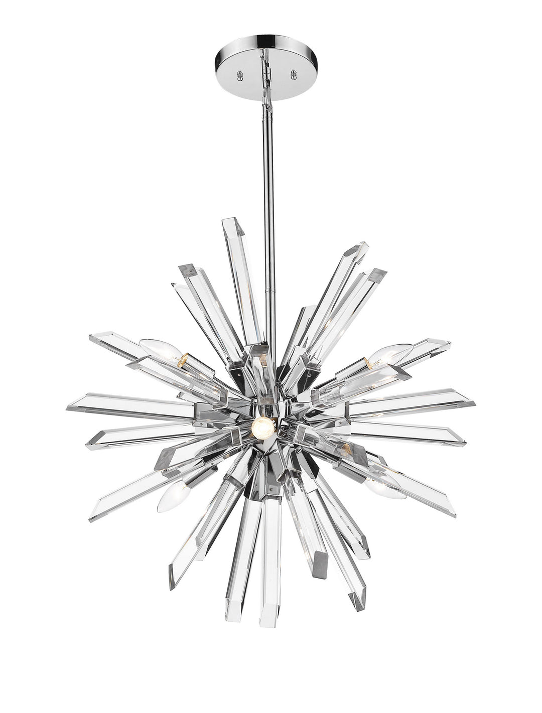 Z-Lite Canada - 4003-6CH - Six Light Chandelier - Burst - Chrome
