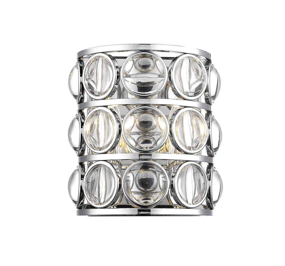 Eternity Two Light Wall Sconce in Chrome - available from The Lighting Shoppe, trusted by Canadian homeowners
