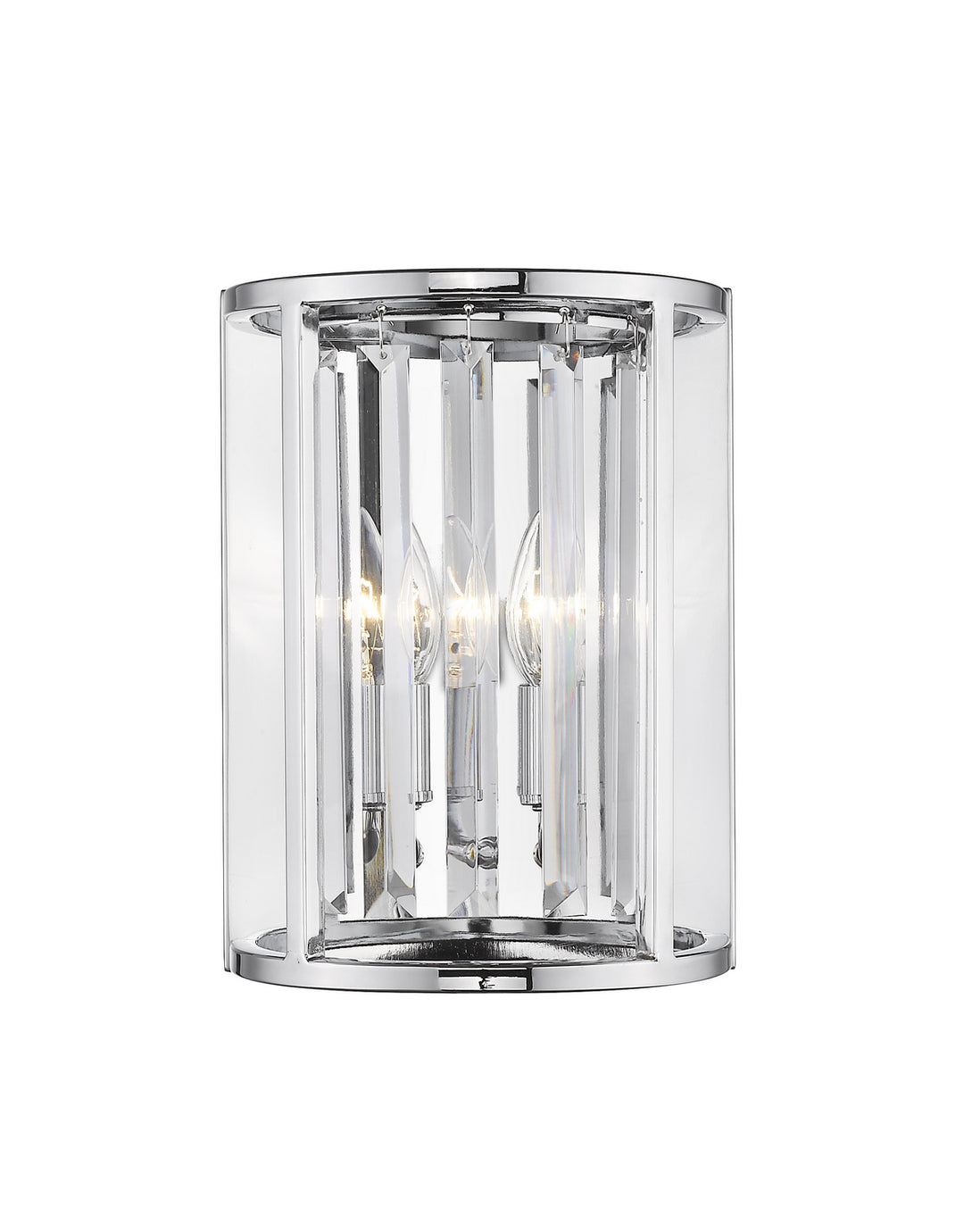 Monarch Two Light Wall Sconce in Chrome - available from The Lighting Shoppe, trusted by Canadian homeowners