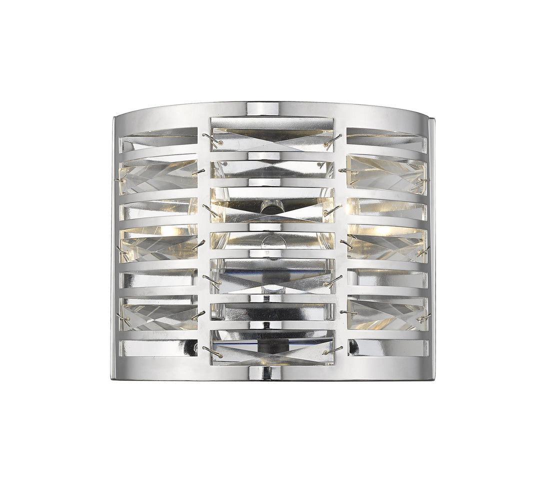 Cronise Two Light Wall Sconce in Chrome - available from The Lighting Shoppe, trusted by Canadian homeowners