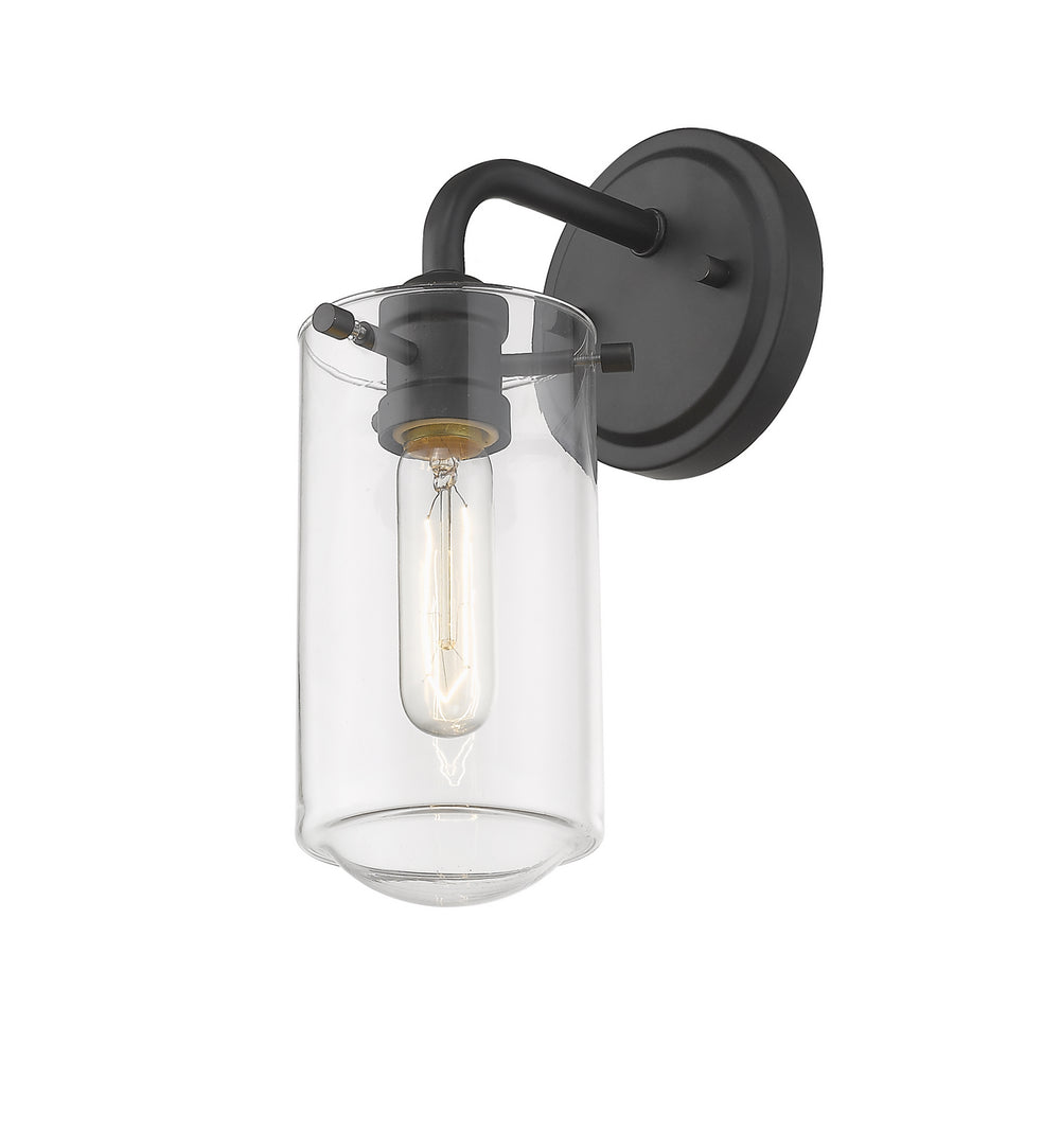 Z-Lite Canada - 471-1S-MB - One Light Wall Sconce - Delaney - Matte Black