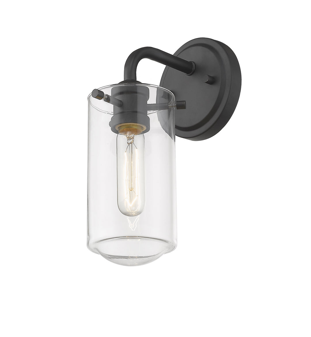 Z-Lite Canada - 471-1S-MB - One Light Wall Sconce - Delaney - Matte Black