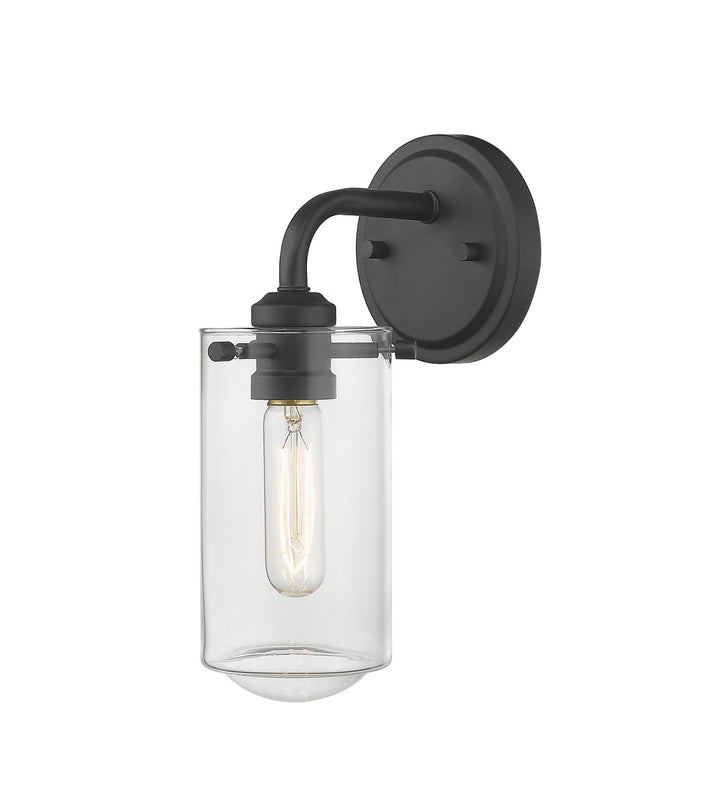 Z-Lite Canada - 471-1S-MB - One Light Wall Sconce - Delaney - Matte Black