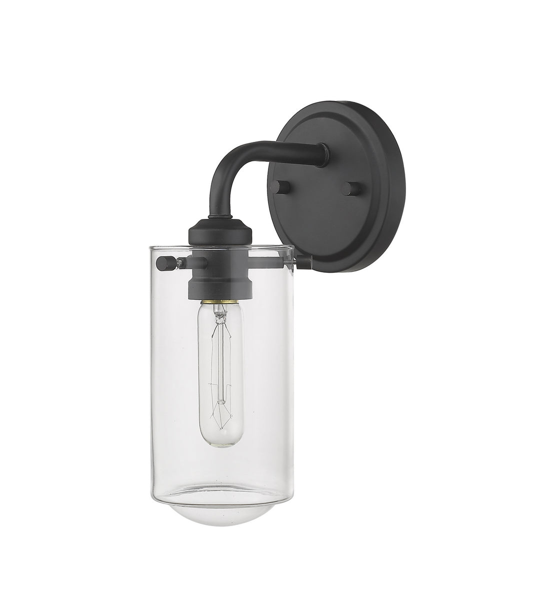 Z-Lite Canada - 471-1S-MB - One Light Wall Sconce - Delaney - Matte Black