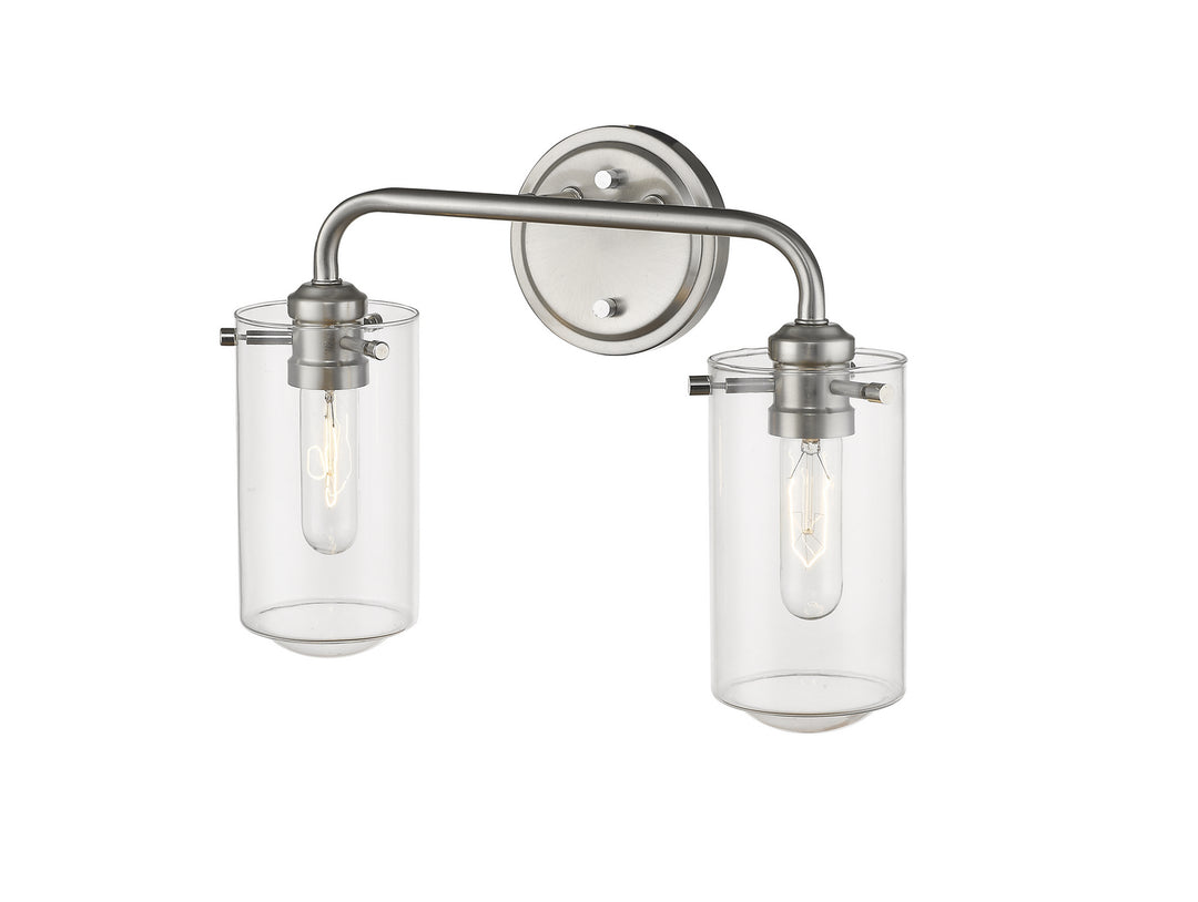 Z-Lite Canada - 471-2V-BN - Two Light Vanity - Delaney - Brushed Nickel