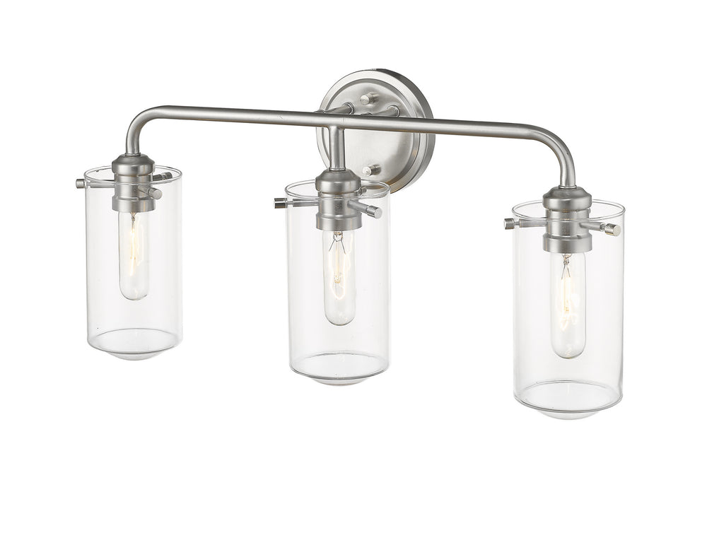 Z-Lite Canada - 471-3V-BN - Three Light Vanity - Delaney - Brushed Nickel