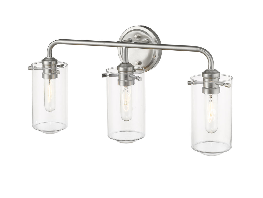 Z-Lite Canada - 471-3V-BN - Three Light Vanity - Delaney - Brushed Nickel