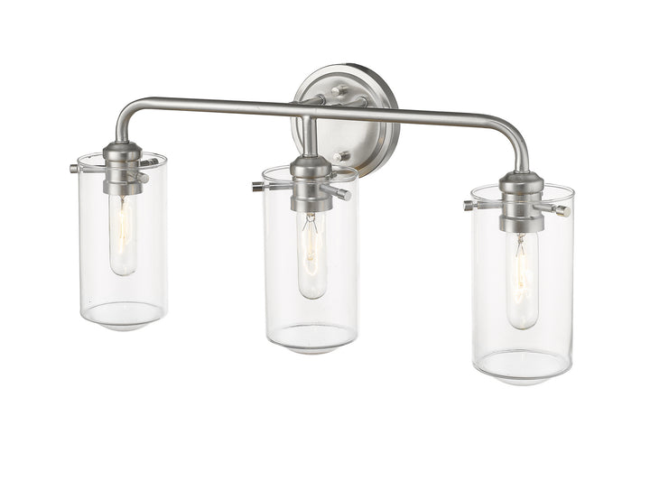 Z-Lite Canada - 471-3V-BN - Three Light Vanity - Delaney - Brushed Nickel