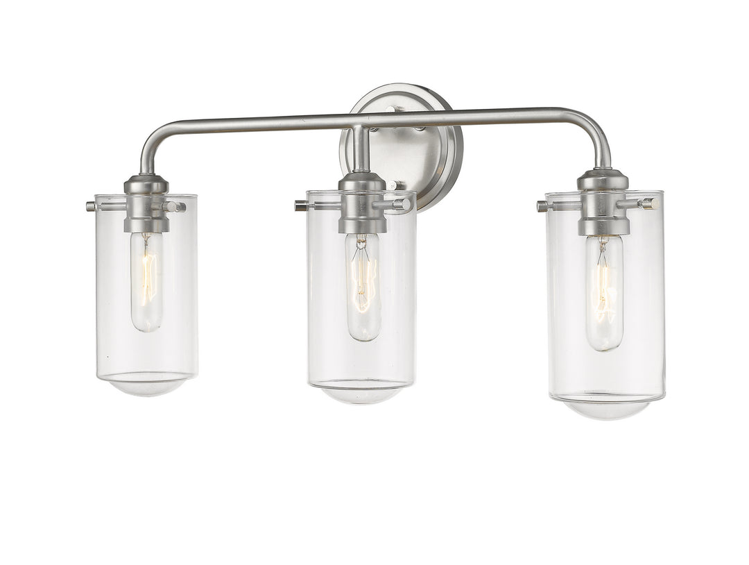 Z-Lite Canada - 471-3V-BN - Three Light Vanity - Delaney - Brushed Nickel