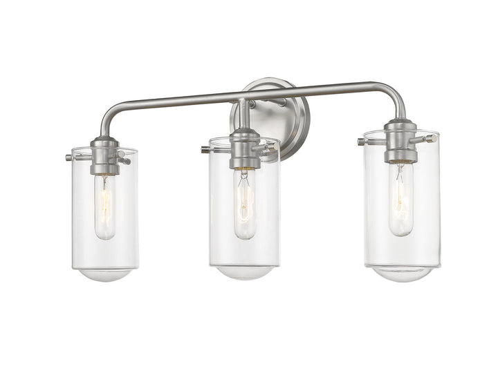 Z-Lite Canada - 471-3V-BN - Three Light Vanity - Delaney - Brushed Nickel