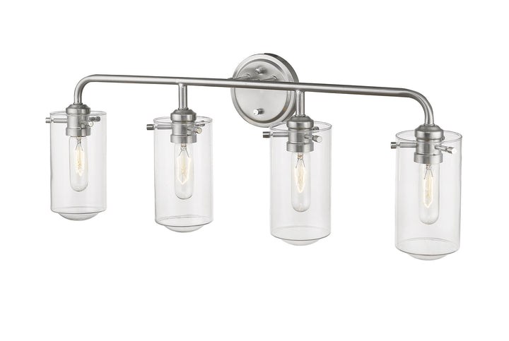 Z-Lite Canada - 471-4V-BN - Four Light Vanity - Delaney - Brushed Nickel