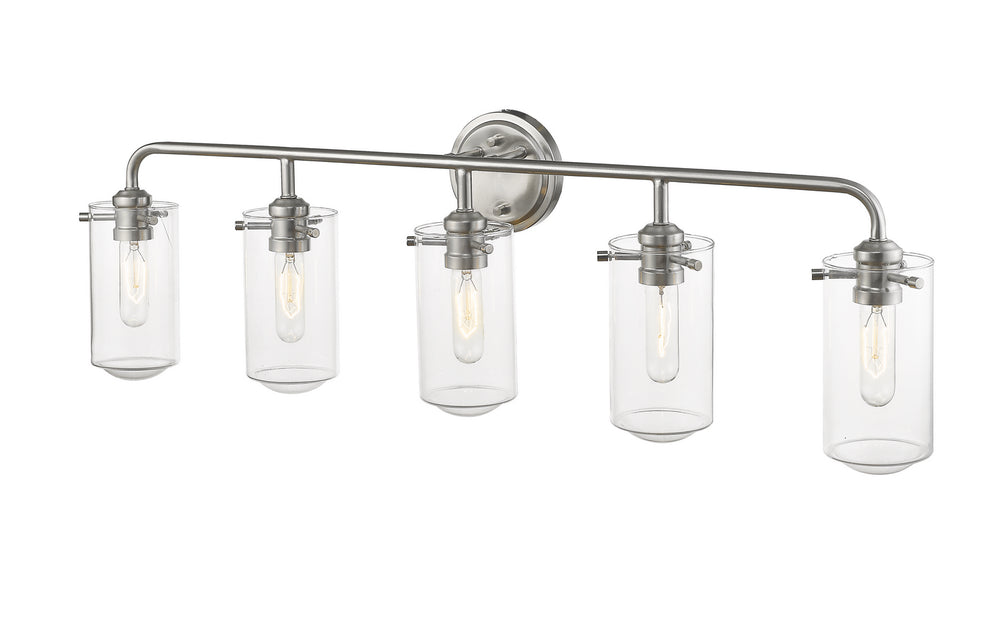 Z-Lite Canada - 471-5V-BN - Five Light Vanity - Delaney - Brushed Nickel