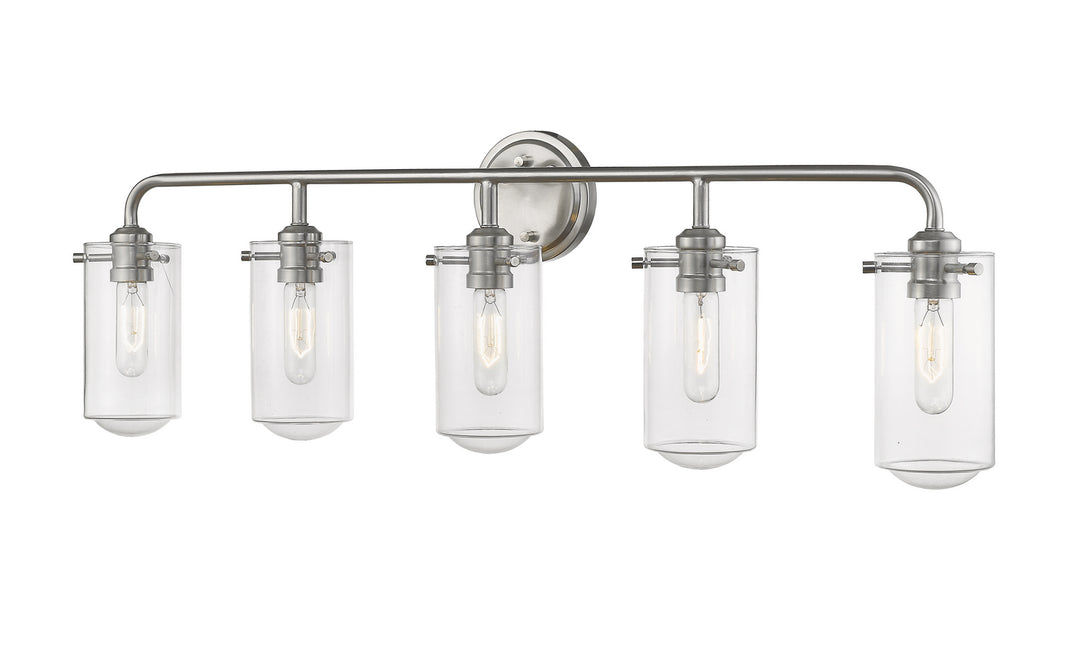 Z-Lite Canada - 471-5V-BN - Five Light Vanity - Delaney - Brushed Nickel