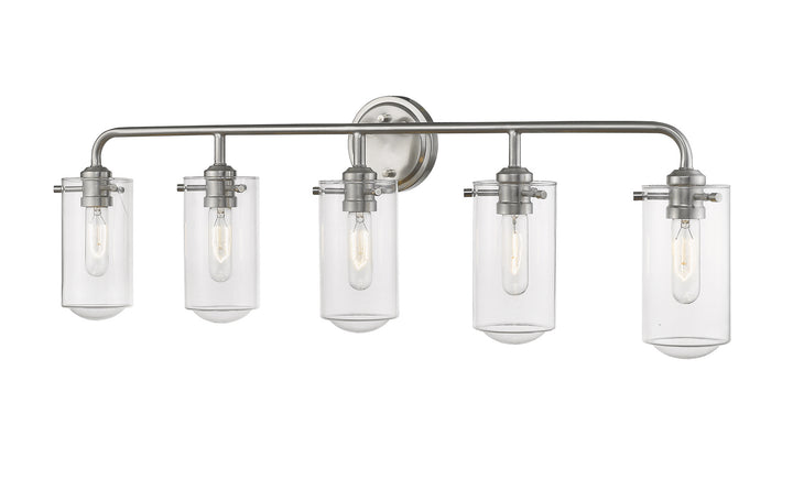 Z-Lite Canada - 471-5V-BN - Five Light Vanity - Delaney - Brushed Nickel