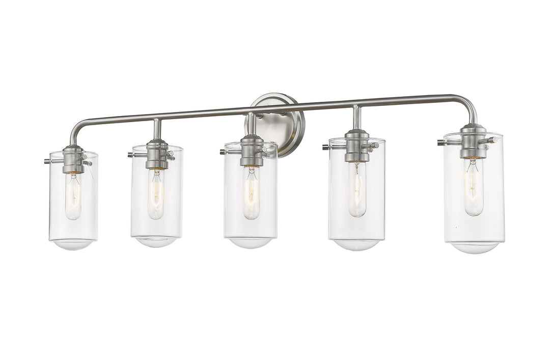 Z-Lite Canada - 471-5V-BN - Five Light Vanity - Delaney - Brushed Nickel