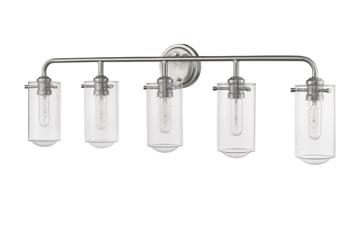 Z-Lite Canada - 471-5V-BN - Five Light Vanity - Delaney - Brushed Nickel