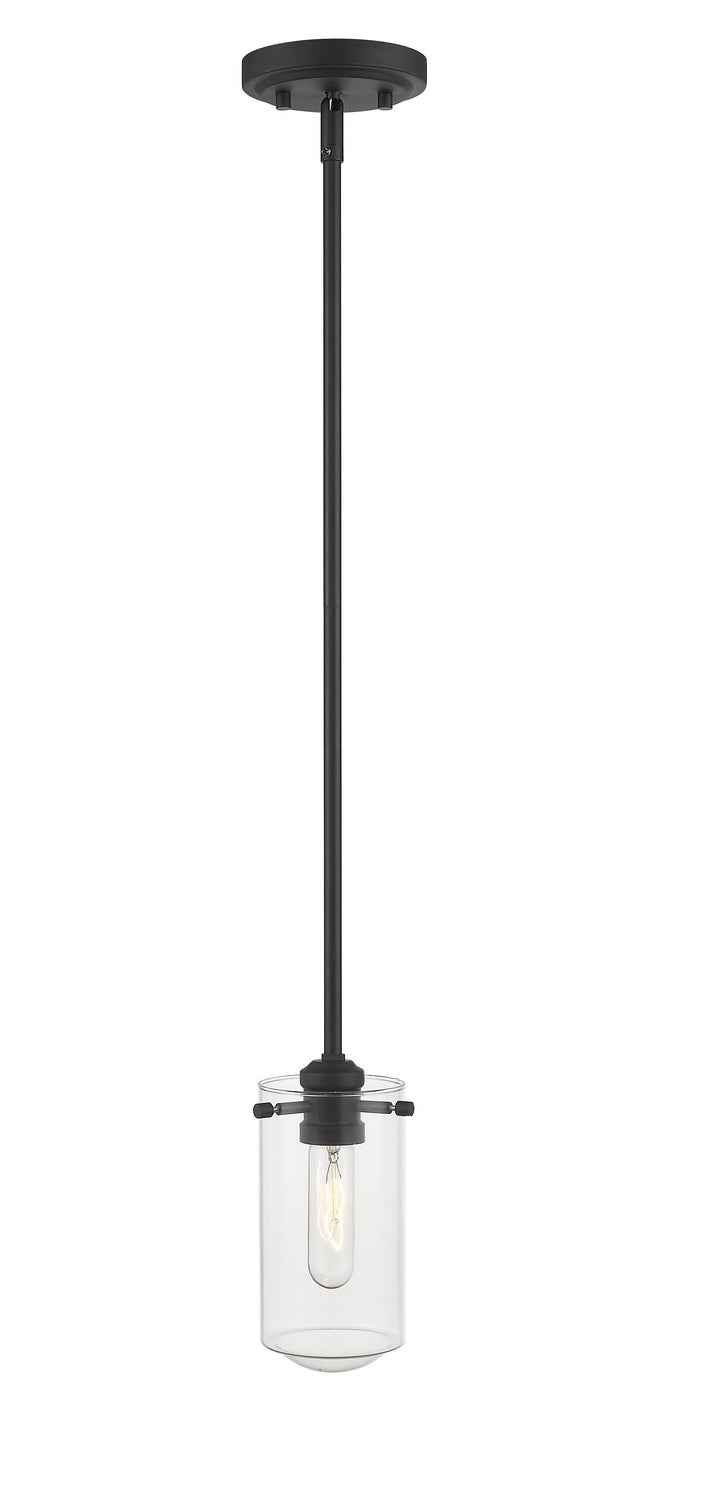 Z-Lite Canada - 471MP-MB - One Light Pendant - Delaney - Matte Black