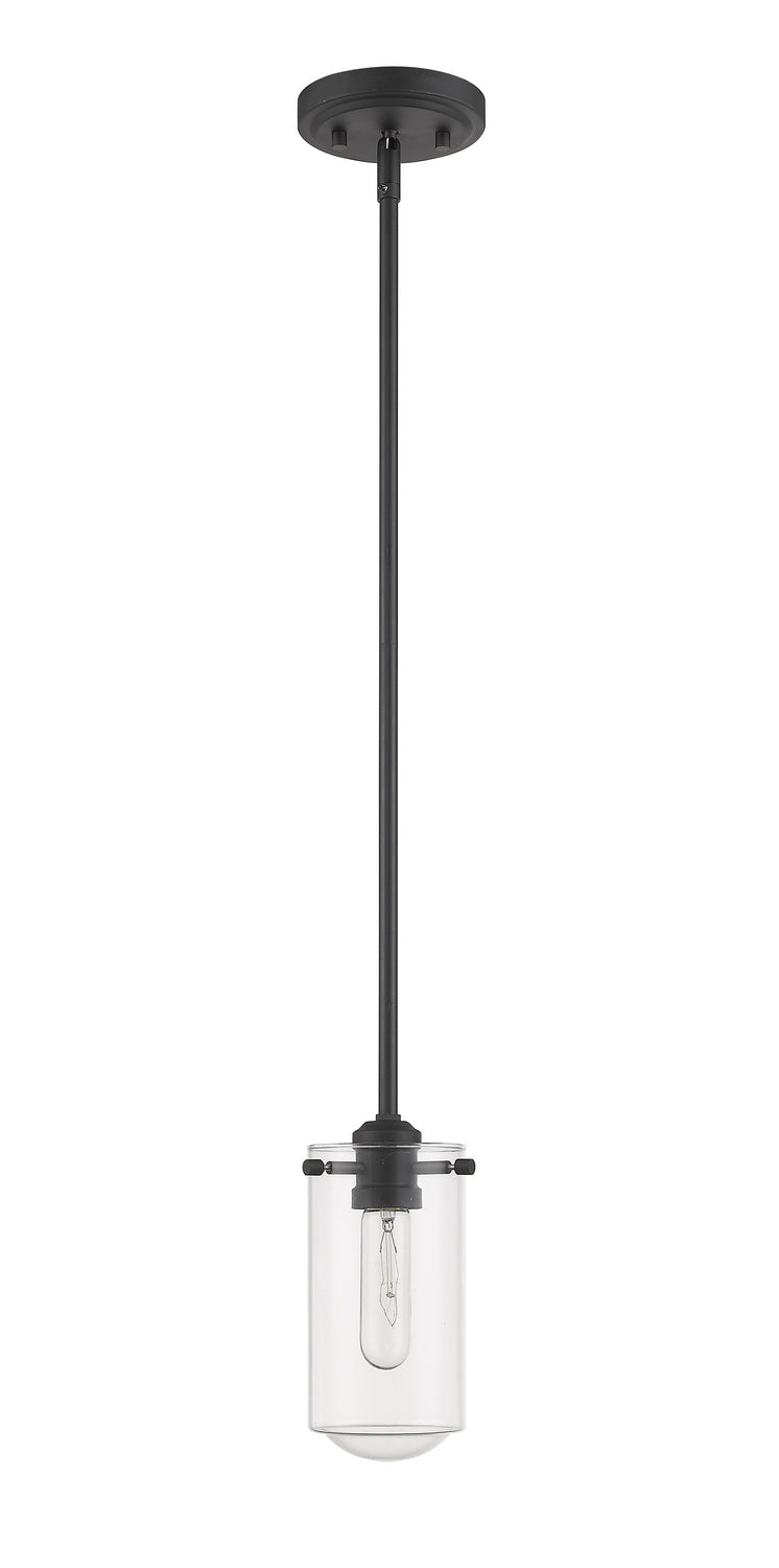 Z-Lite Canada - 471MP-MB - One Light Pendant - Delaney - Matte Black