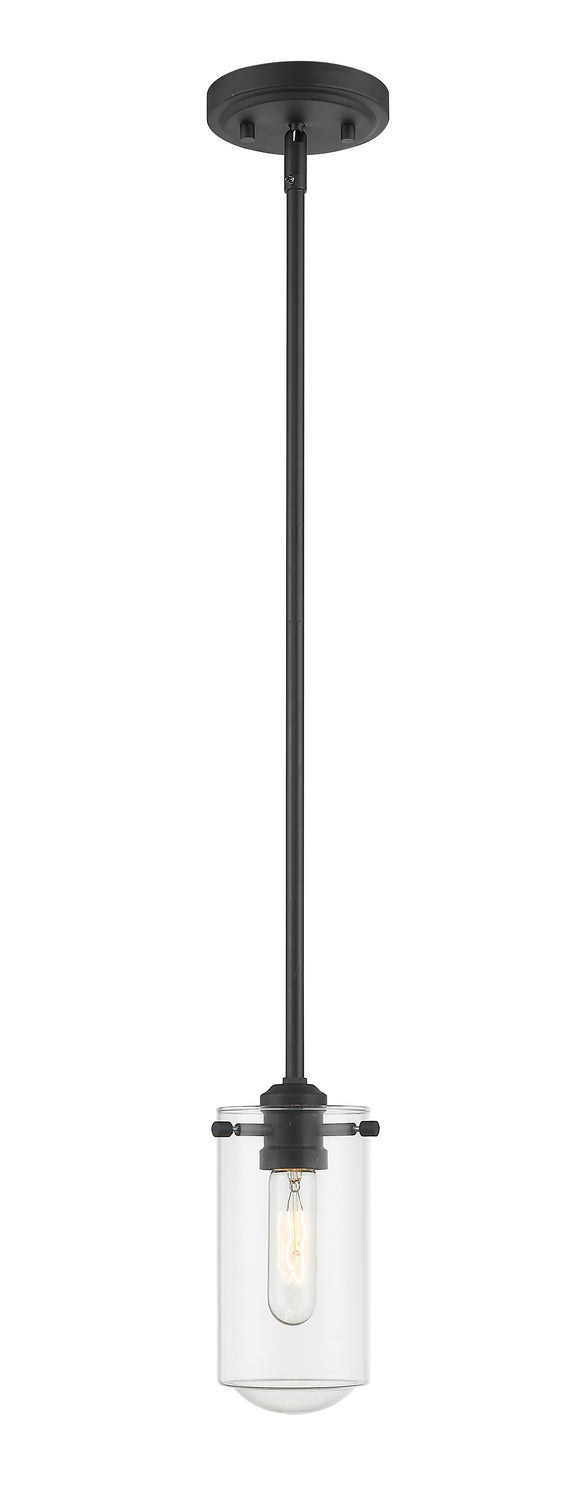 Z-Lite Canada - 471MP-MB - One Light Pendant - Delaney - Matte Black