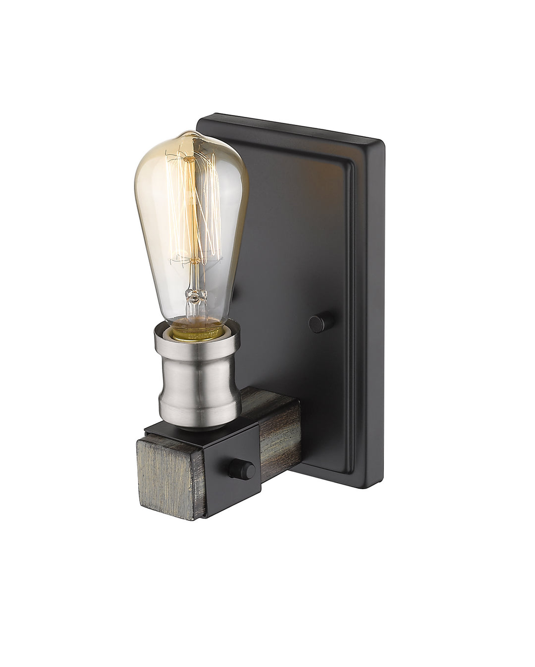 Z-Lite Canada - 472-1S-ABB - One Light Wall Sconce - Kirkland - Ashen Barnboard