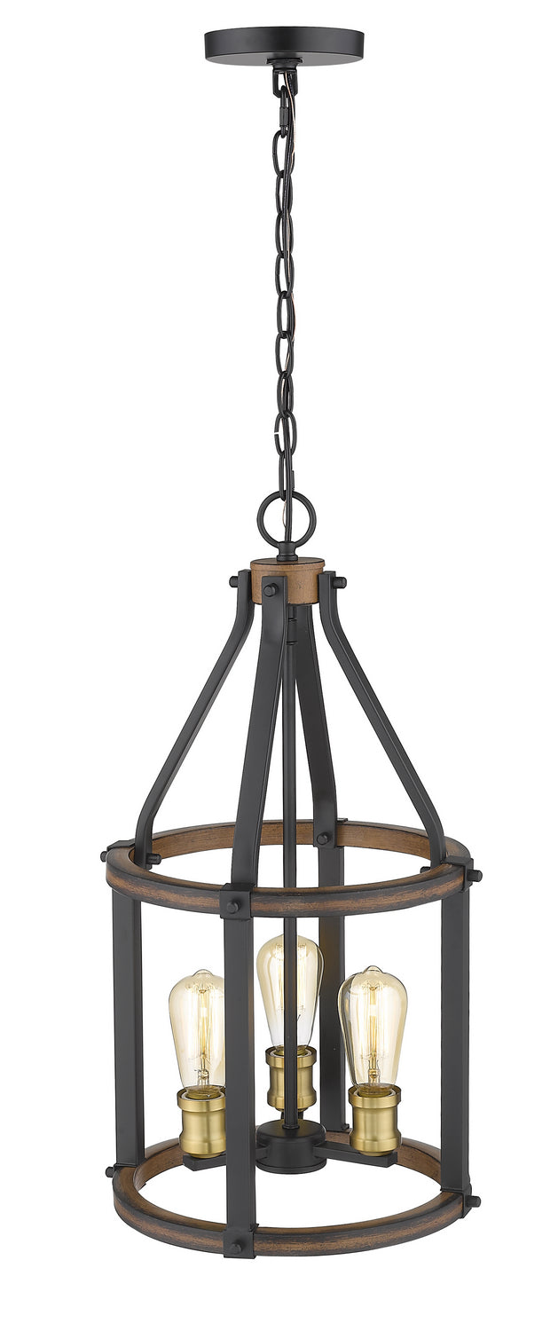 Z-Lite Canada - 472-3P-RM - Three Light Pendant - Kirkland - Rustic Mahogany